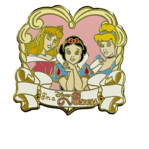 Disney Aurora Princess Trading Pin Cinderella Snow White Badge Lapel Pin Jewelry - Picture 1 of 11